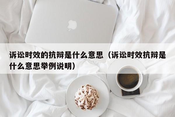 诉讼时效的抗辩是什么意思（诉讼时效抗辩是什么意思举例说明）