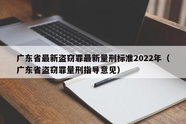 广东省最新盗窃罪最新量刑标准2022年（广东省盗窃罪量刑指导意见）